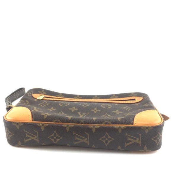 Pochette Hand Dragonne Monogram Canvas Clutch - Picture 4 of 12